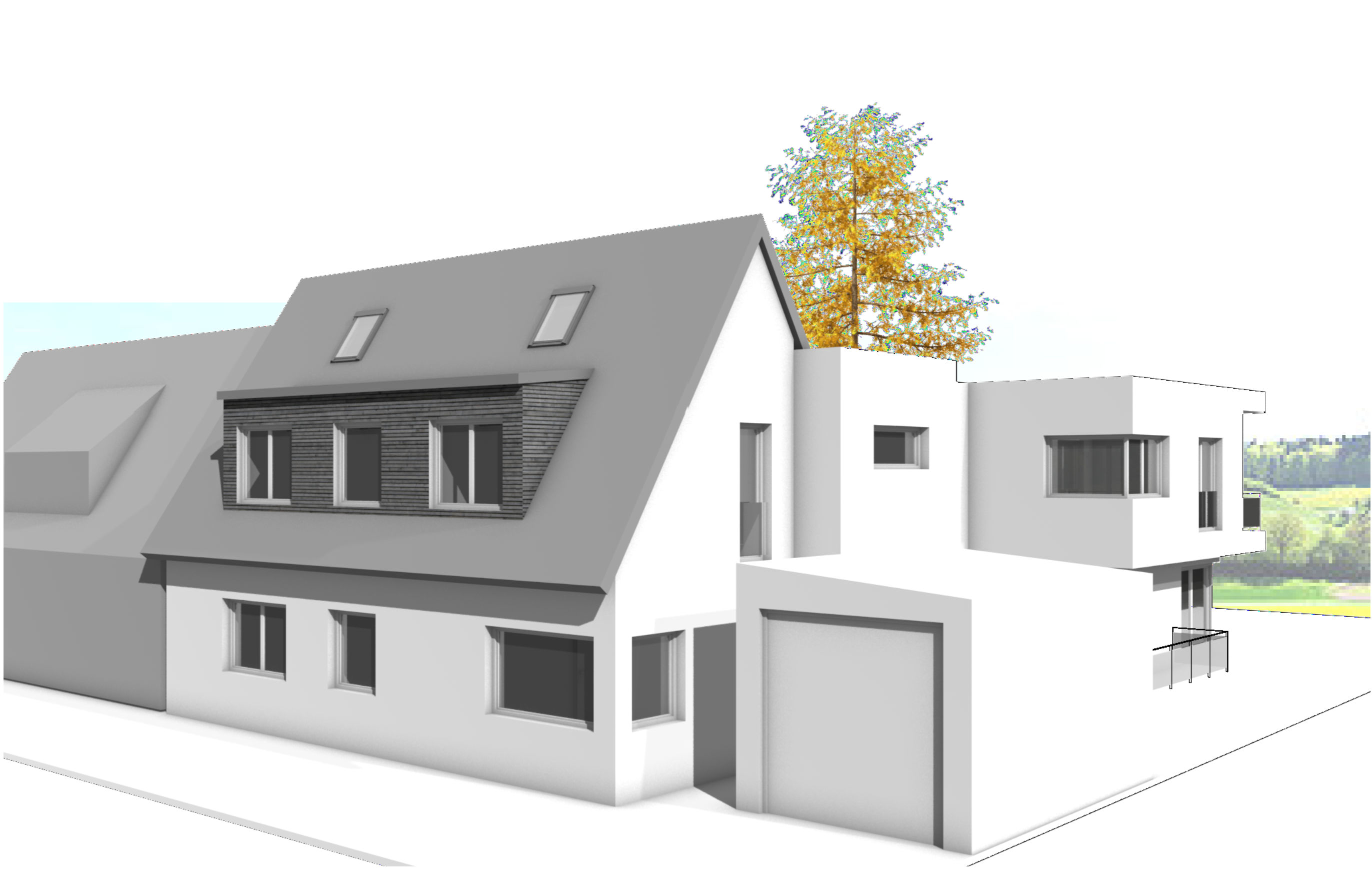 Bild 1 Familienhaus Plan